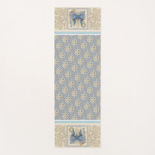 G Vormende Kantoor-vlinder Yogamat (Voorkant)