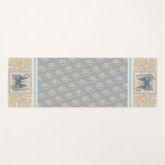 G Vormende Kantoor-vlinder Yogamat (Voorkant (horizontaal))