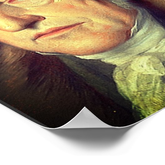 G. W. F. Hegel (portret van 1831) Poster (Hoek)