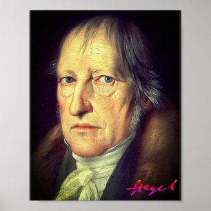 G. W. F. Hegel (portret van 1831) Poster