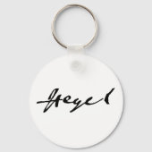 G. W. F. Hegel signature Sleutelhanger (Achterkant)