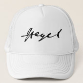 G. W. F. Hegel Trucker Pet (Voorkant)