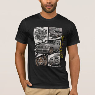 G-Wagon Custom Widebody Manga Paneel T-shirt