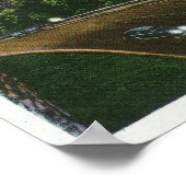 G. Washington Bridge, Hudson bij nacht Poster (Hoek)