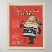 G Washington Instant Coffee WW1  Patriotic Poster (Voorkant)