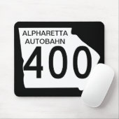 GA 400 "Alpharetta Autobahn" Muismat (Met muis)