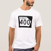GA 400 "Alpharetta Autobahn" T-shirt (Voorkant)