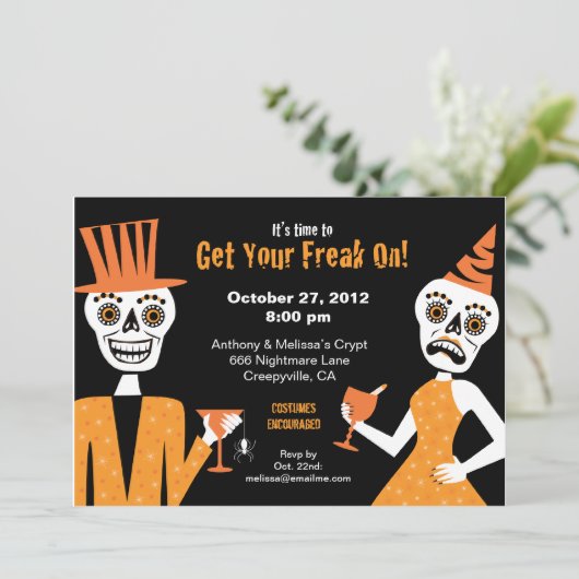 Ga aan - 5x7 kaart (Staand voorkant)