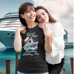 Ga aan boord van het schip Birthday Cruise T-shirt<br><div class="desc">Dit ontwerp kan op het gebied worden gepersonaliseerd dat door de foto en/of tekst te veranderen wordt verstrekt. Of het kan worden aangepast door te klikken deze Sjabloon personaliseert en dan de klik te kiezen om verdere optie aan te passen en de kleur van de achtergrond te schrappen of te...</div>