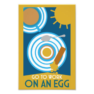Ga aan de slag met een Egg Wall Art Foto Afdruk