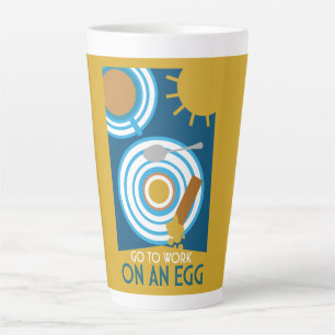 Ga aan de slag met een Egg Wall Art Latte Mok