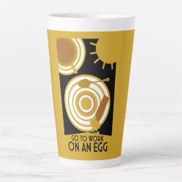 Ga aan de slag met een Egg Wall Art Latte Mok