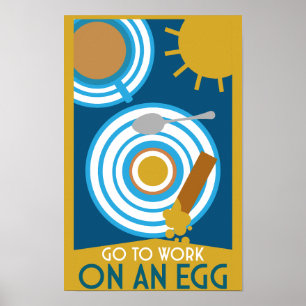 Ga aan de slag met een Egg Wall Art Poster