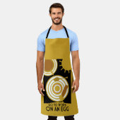 Ga aan de slag met een Egg Wall Art Schort (Gedragen)