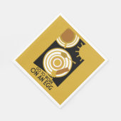 Ga aan de slag met een Egg Wall Art Servet (Hoek)