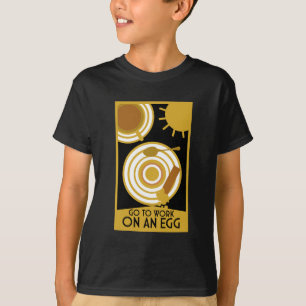 Ga aan de slag met een Egg Wall Art T-shirt