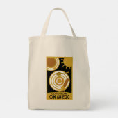Ga aan de slag met een Egg Wall Art Tote Bag (Achterkant)