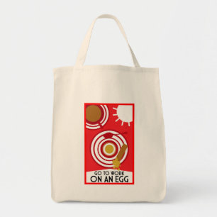 Ga aan de slag met een Egg Wall Art Tote Bag