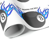 Ga achter de 8 BALL aan Cadeaupapier (Rol Hoek)