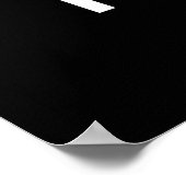 Ga achter dromen aan, niet achter mensen poster (Hoek)