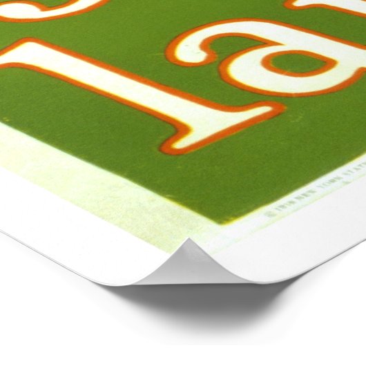 Ga achter het meisje aan dat hij achterliet poster (Hoek)