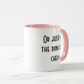 Ga achter je polyanna zitten. mok (Voorkant rechts)