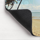 Ga achterover zitten en haal palmbomen los op een  muismat (Hoek)