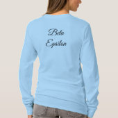 GA Alpha Delta Kappa Tshirt zwarte letters Beta Ep (Achterkant)