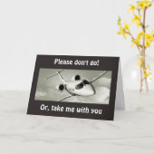 GA ALSJEBLIEFT NIET, OF NEEM ME MEE, MIS JE KAART (Gele Bloem)