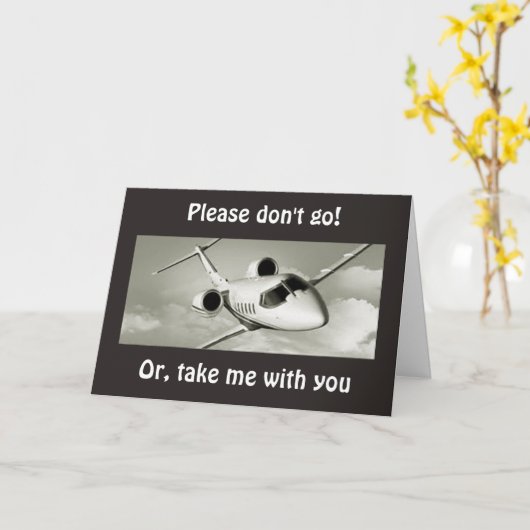 GA ALSJEBLIEFT NIET, OF NEEM ME MEE, MIS JE KAART (Gele Bloem)