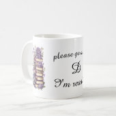 Ga alsjeblieft weg als ik lees koffiemok (Voorkant links)