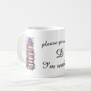 Ga alsjeblieft weg als ik lees koffiemok