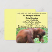 Ga Ape Birthday Bash Kaart (Voorkant / Achterkant)