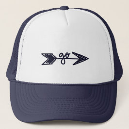 Ga Arrow Trucker Hoed Pet