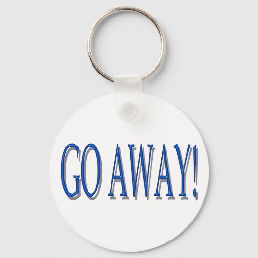 GA AWAY-sleutelketen Sleutelhanger (Voorkant)