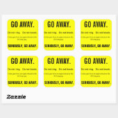 GA AWAY Sticker (Vel)