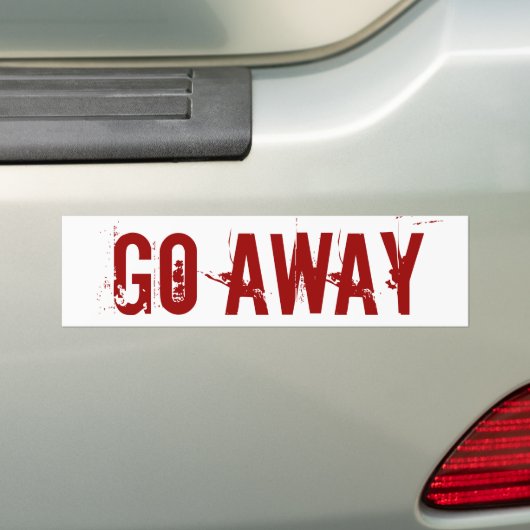 GA AWAY STICKER (Op auto)