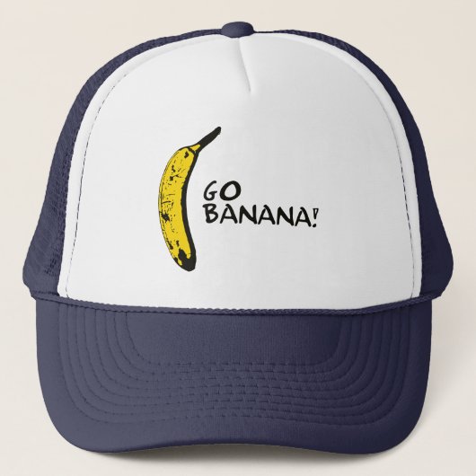 Ga Banana! Trucker Hat Pet (Voorkant)
