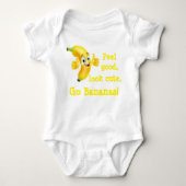 Ga bananen! Baby Bodysuit (Voorkant)