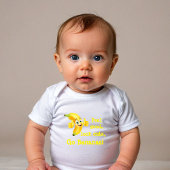 Ga bananen! Baby Bodysuit