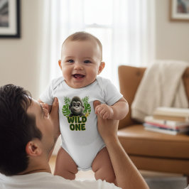 "Ga Bananen" Jungle Gorilla Romper