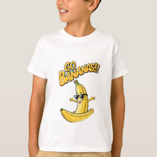 Ga Bananen! Surfen Banana Kinderen T-shirt