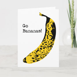 Ga bananenwenskaart kaart