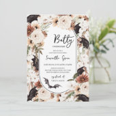 Ga Batty voor Baby shower Kaart (Staand voorkant)