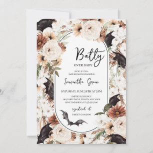Ga Batty voor Baby shower Kaart