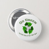 Ga beide kanten groen gebruiken..... ronde button 5,7 cm (Voorkant /achterkant)
