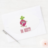 Ga biet! ovale sticker (Envelop)