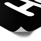 GA BIG OF GA NAAR HUIS. POSTER (Hoek)