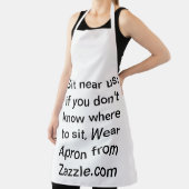 Ga bij ons zitten schort (Insitu)