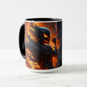 Ga binnen als je durft, dwaze stervelingen! mok (Voorkant links)